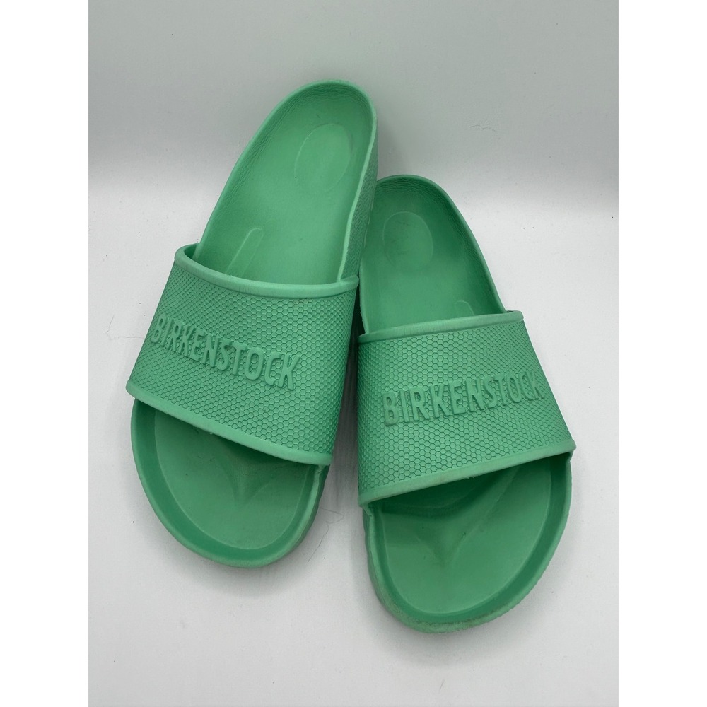 Birkenstock‎ Barbados EVA Green Slide Sandals Mens 7 Womens 9 EU 40 Waterproof